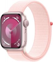 Умные часы Apple Watch Series 9 45 мм Aluminium Case GPS, Pink/Light Pink Sport Loop