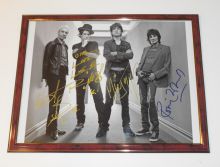 Автографы: The Rolling Stones. Мик Джаггер, Кит Ричардс, Чарли Уоттс, Рон Вуд. Редкость