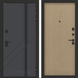 Входная дверь Бункер BN-12 - ДВП Венге светлый