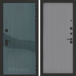 Входная дверь Бункер BN-13 - 29 Серый софт рельеф