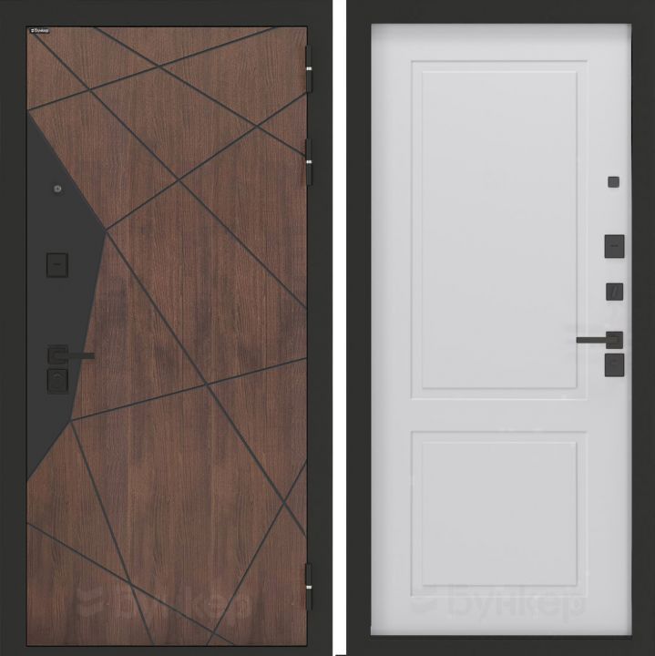 Входная дверь Бункер BN-14 - 11 Белый софт