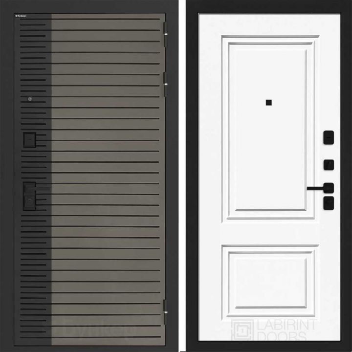 Входная дверь Бункер BN-15 - 26 RAL 9003 Эмаль белая