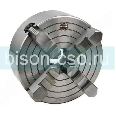 Четырехкулачковый токарный патрон K72-315/C6 Fuerda