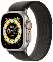 Apple Watch Ultra 49 мм Titanium Case GPS черно-серый Trail Loop (S/M)