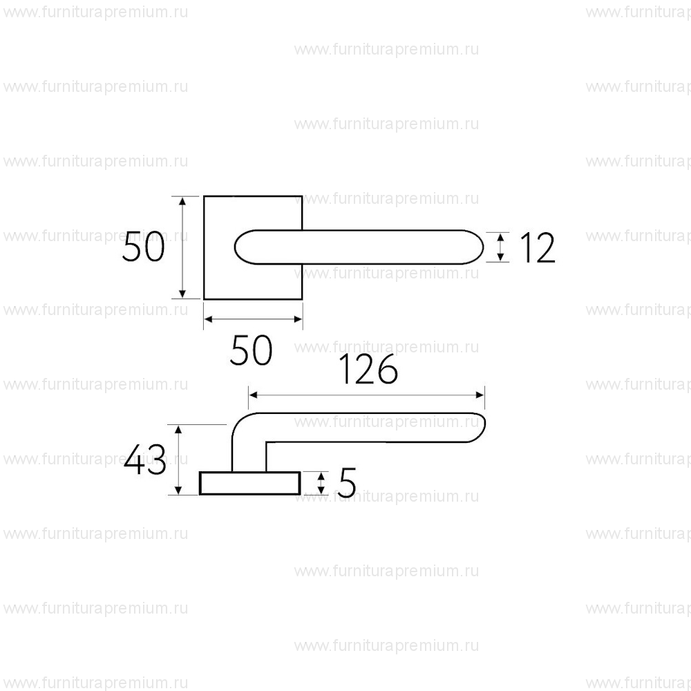 Ручка  Fratelli Cattini Shape 8FS