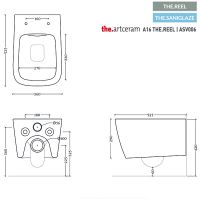 схема унитаз Artceram A16 ASV006 15 00