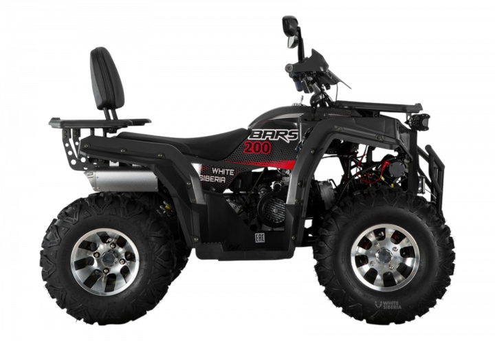 Квадроцикл White Siberia Bars 200CC Pro (Черный)