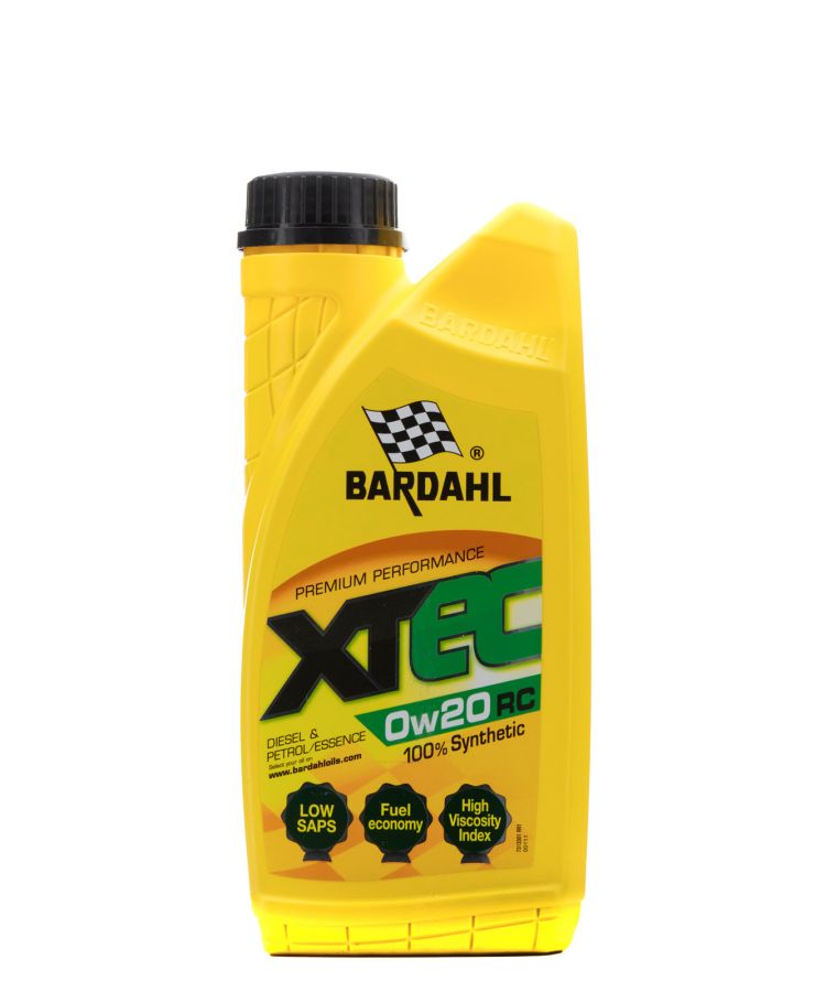 Bardahl XTEC 0W-20 RC, 1л