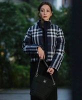 Пуховик BURBERRY Check женский