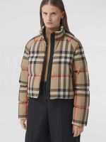 Пуховик BURBERRY Check женский