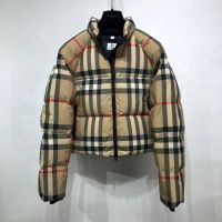 Пуховик BURBERRY Check женский