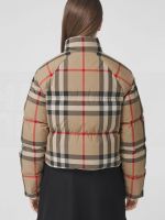 Пуховик BURBERRY Check женский