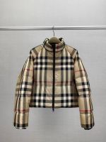 Пуховик BURBERRY Check женский