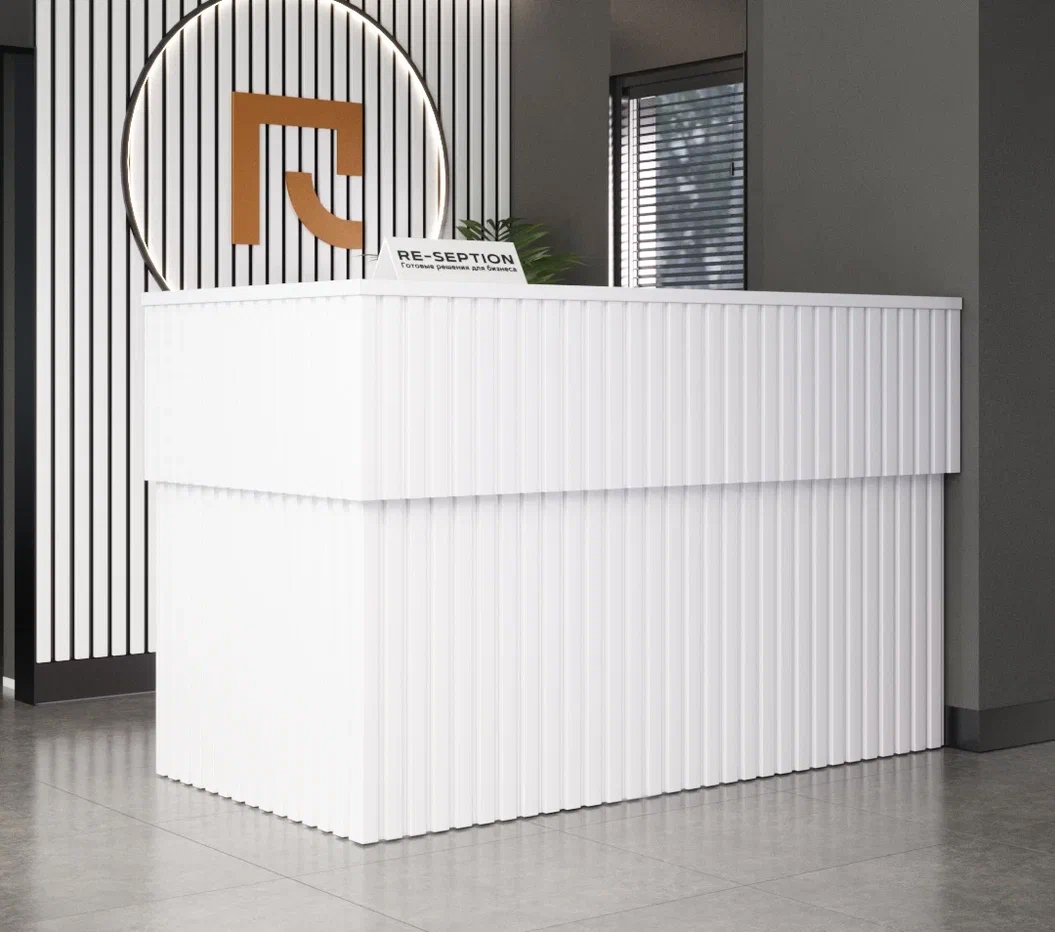 Ресепшн «Крафт Нео» Белый/Белый