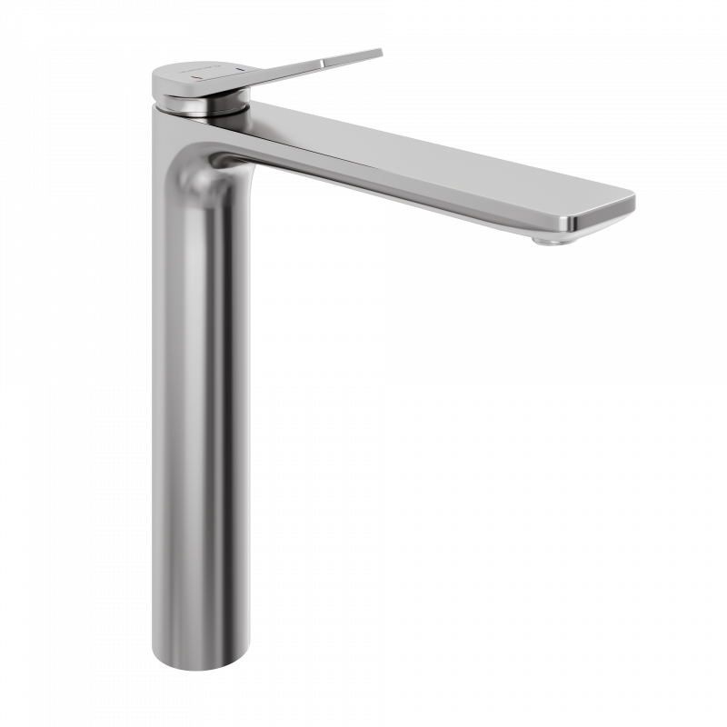 Смеситель для раковины Abelsberg Intensa EGF23521CH высокий, глянцевый хром