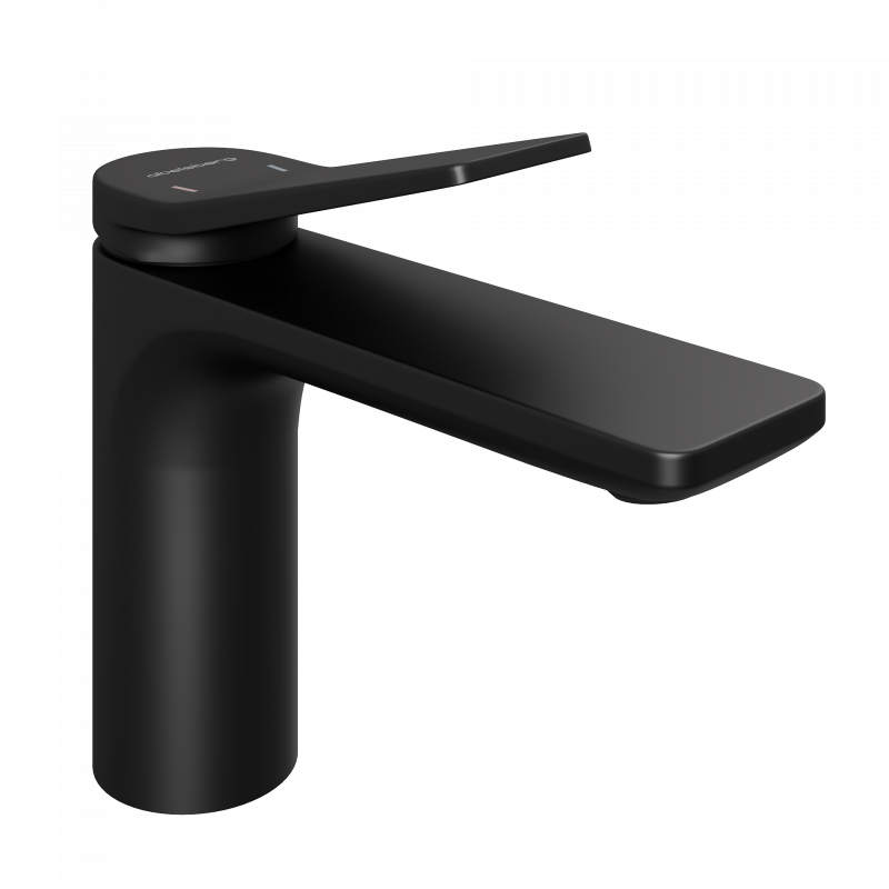 Смеситель для раковины Abelsberg Intensa EGF23520MB, вулканический черный