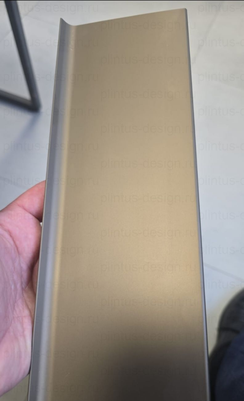 Алюминиевый плинтус ПЛ-80 мм