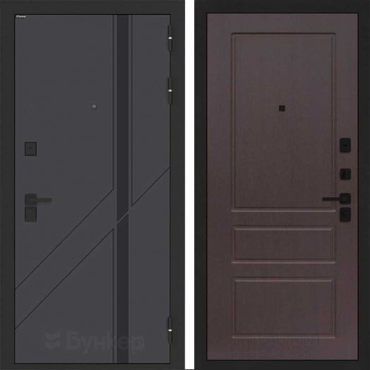 Входная дверь Бункер BN-12 - 03 Орех премиум