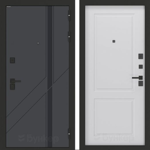 Входная дверь Бункер BN-12 - 11 Белый софт