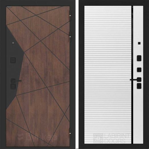 Входная дверь Бункер BN-14 - 22 Белый софт