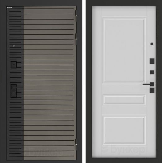 Входная дверь Бункер BN-15 - 03 Белый софт