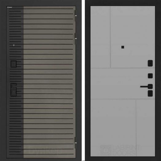 Входная дверь Бункер BN-15 - 21 Грей софт