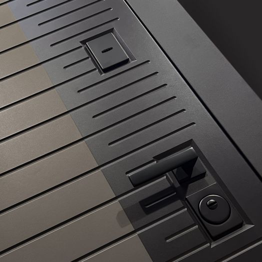 Входная дверь Бункер BN-15 - 13 Графит софт