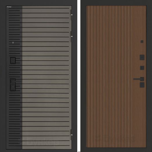 Входная дверь Бункер BN-15 - 29 Дуб кантри темный