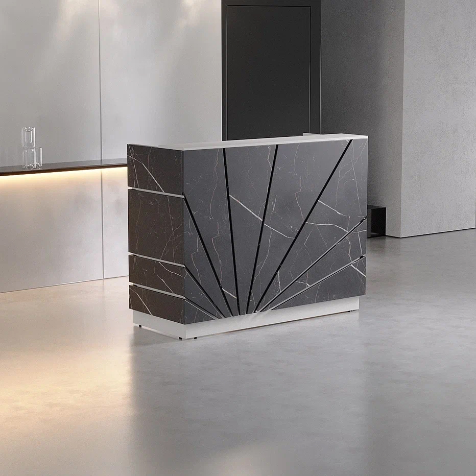 Ресепшн «Рей» белый/файерстоун