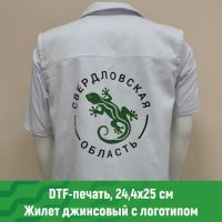 Печать на одежде дтф