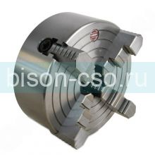 Четырехкулачковый токарный патрон K72-160/D4 Fuerda