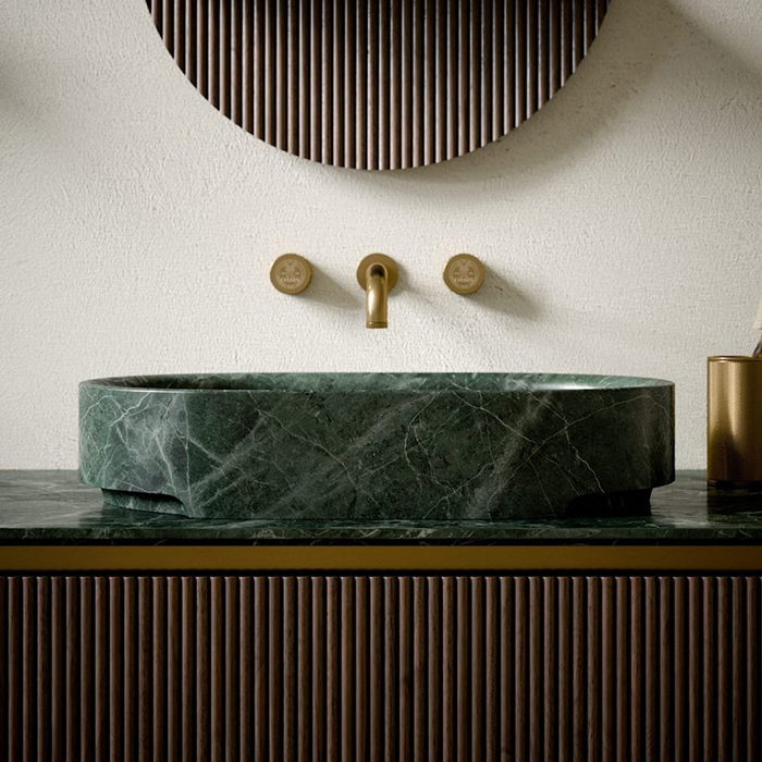 Комплект мебели №1 Oasis Naos 236х56x32 см подвесной три тумбы и топ ФОТО