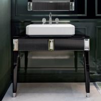 Комплект мебели напольный №2 Oasis Rialto 98x51x200 см с накладной раковиной схема 4