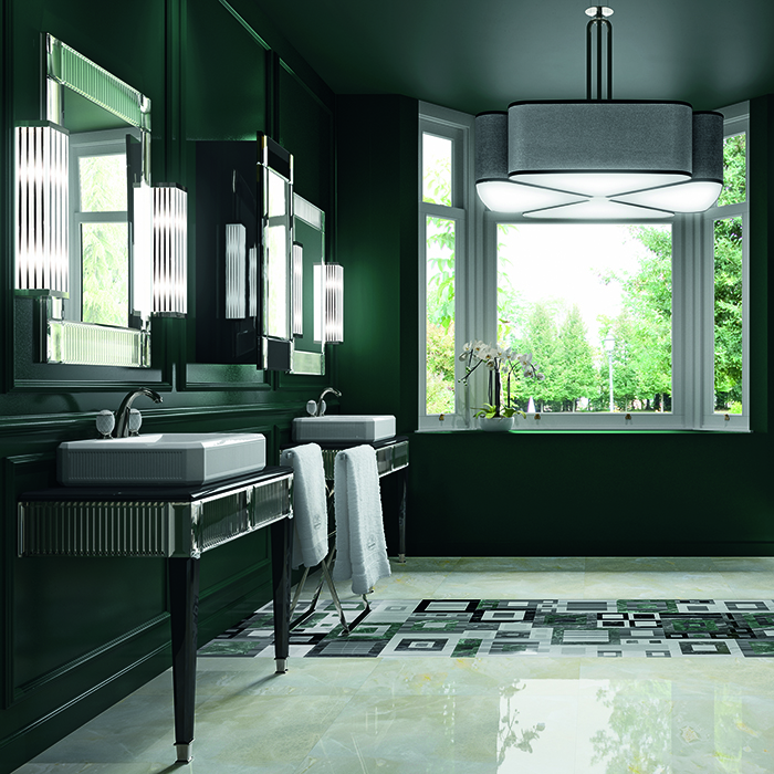 Комплект мебели напольный №2 Oasis Rialto 98x51x200 см с накладной раковиной ФОТО