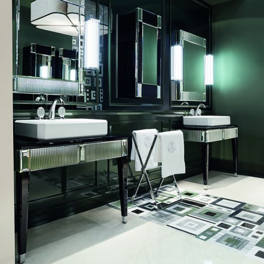 Комплект мебели напольный №2 Oasis Rialto 98x51x200 см с накладной раковиной схема 6