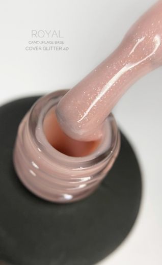 COVG 40  база камуфлирующая "COVER GLITTER"