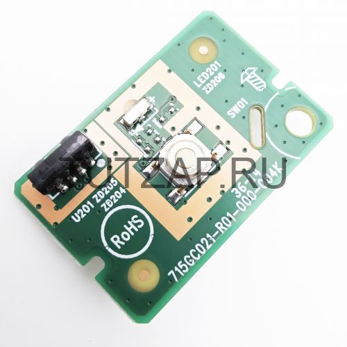 ИК-приемник с кнопкой вкл/выкл 715GC021-R01-000-004K для телевизора LG 43UN68006LA