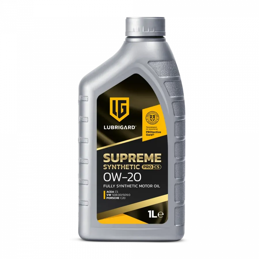 Lubrigard Supreme Synthetic Pro C5 0W-20, 1л