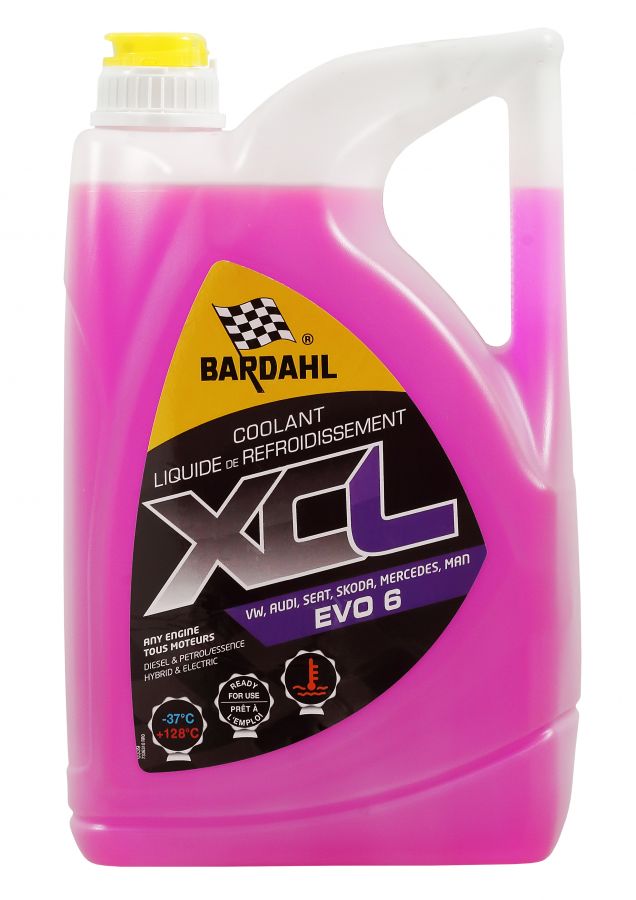 Bardahl XCL -37 EVO 6, фиолетовый, 5л
