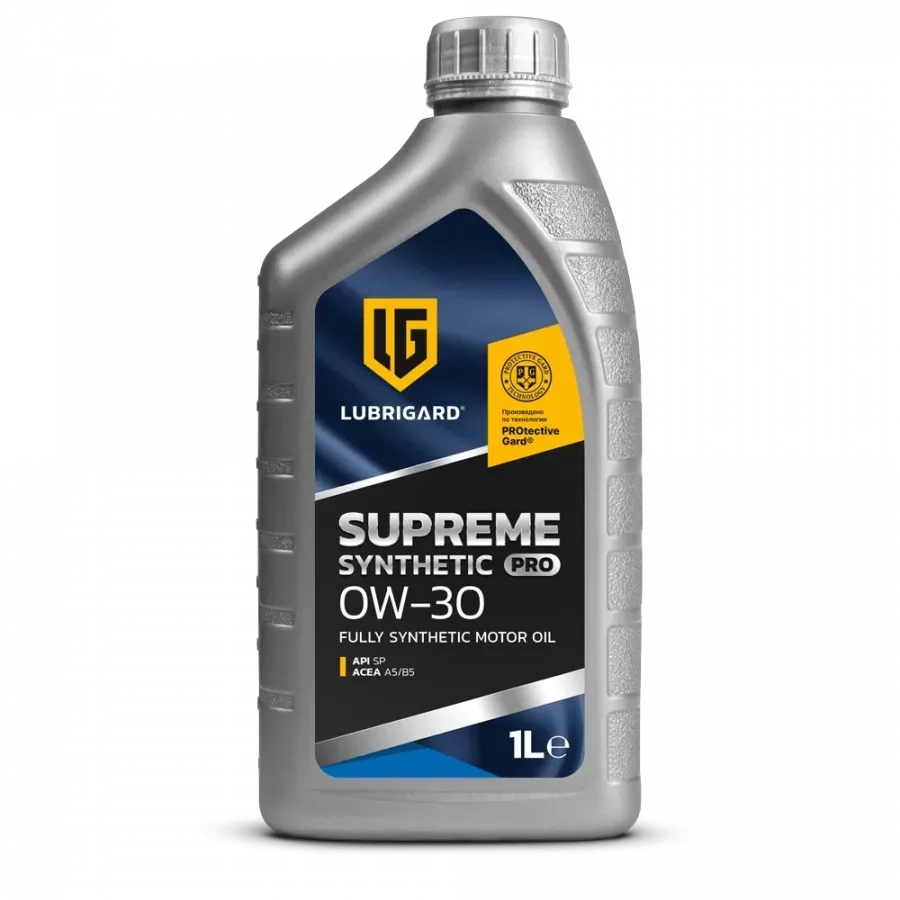 Lubrigard Supreme Synthetic PRO 0W-30, 1л