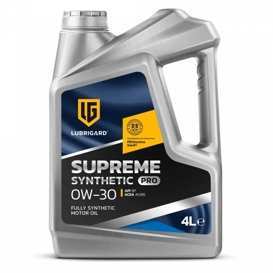 Lubrigard Supreme Synthetic PRO 0W-30, 4л
