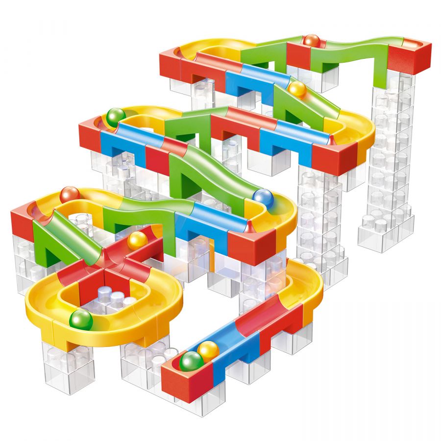 Конструктор-игровой набор "Весёлые горки" 137 деталей