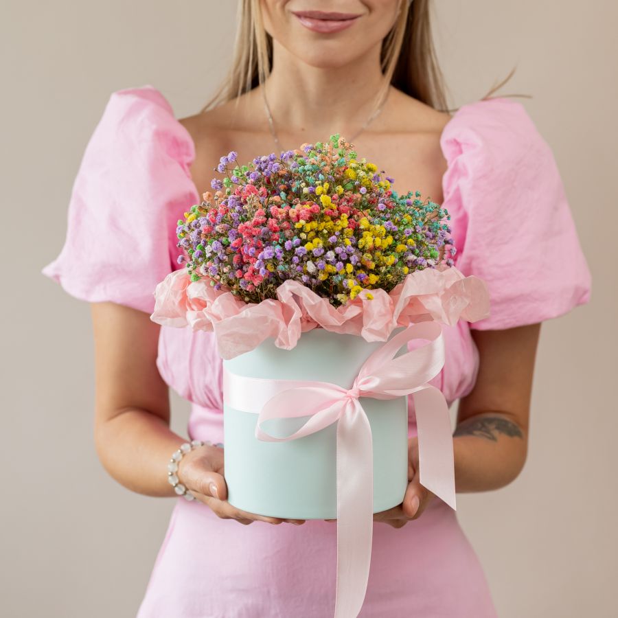 шляпа С цветная гиспофила