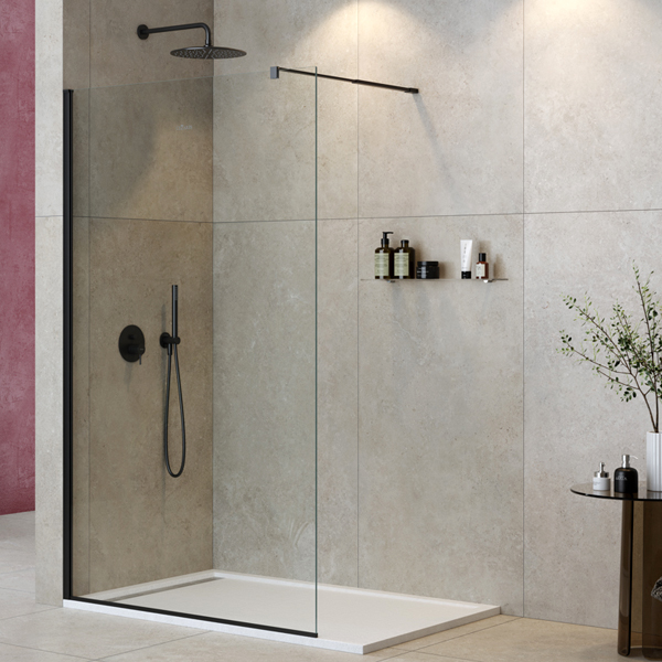 Душевая перегородка Cezares Liberta-L-1-120-C-NERO