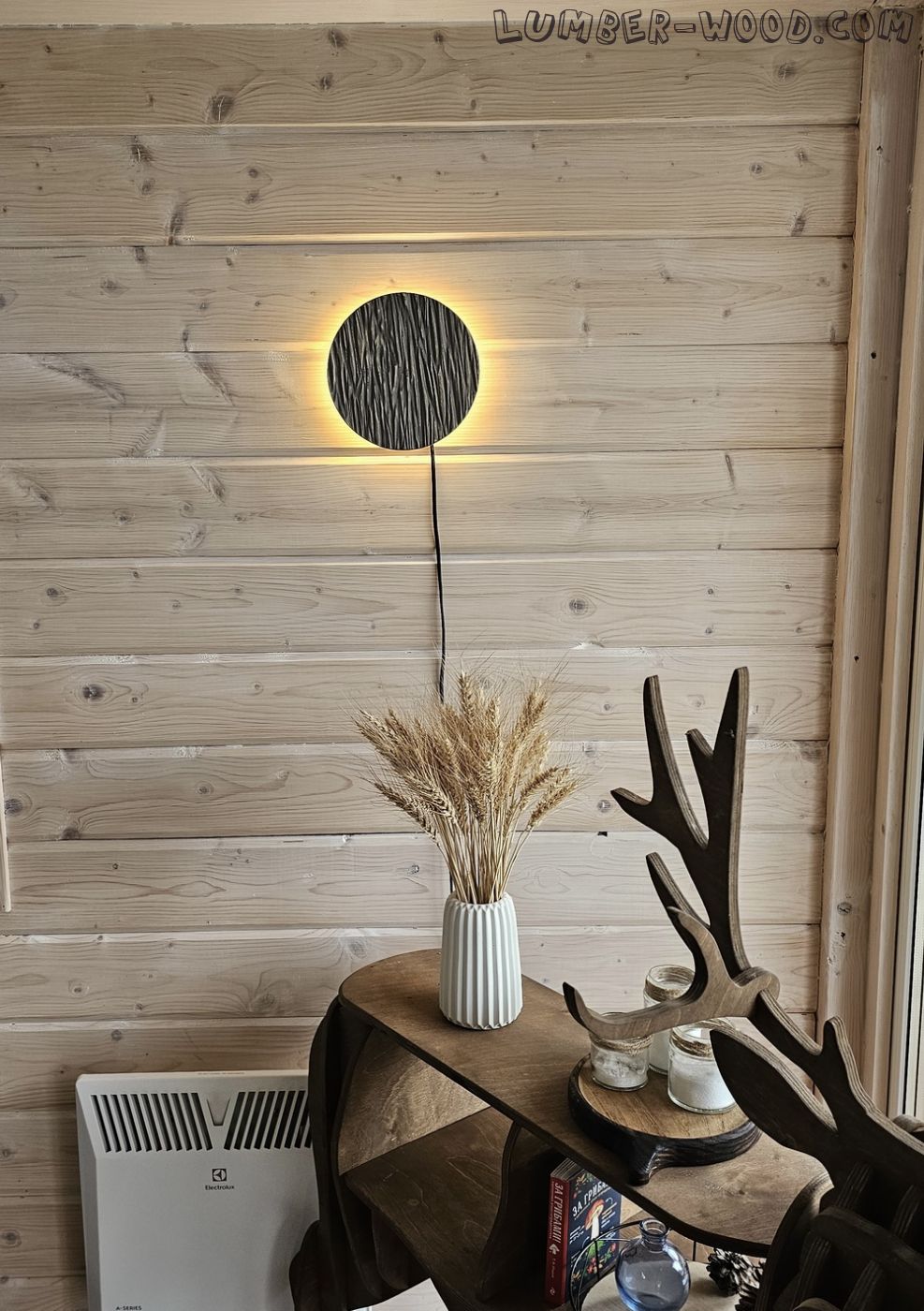 Луна 2. Настенный светильник. арт. 7009