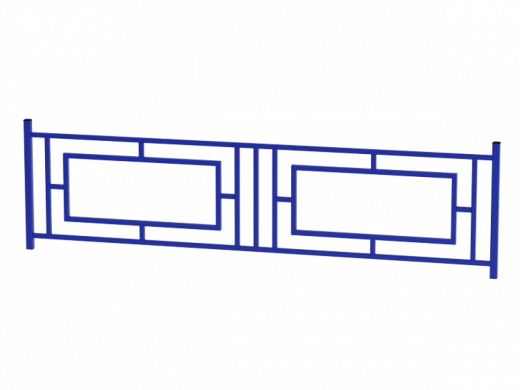 Ограждение 500х2000 тип 11 2000х30х500