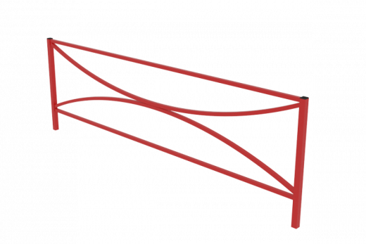 Ограждение 700х2000 тип 6 2000х30х700