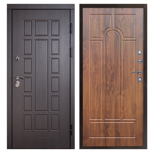 Входная дверь Termo-door Виргиния Венге - Арка Дуб