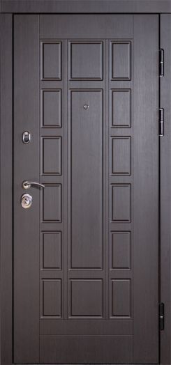 Входная дверь Termo-door Виргиния Венге - Горизонт Белый