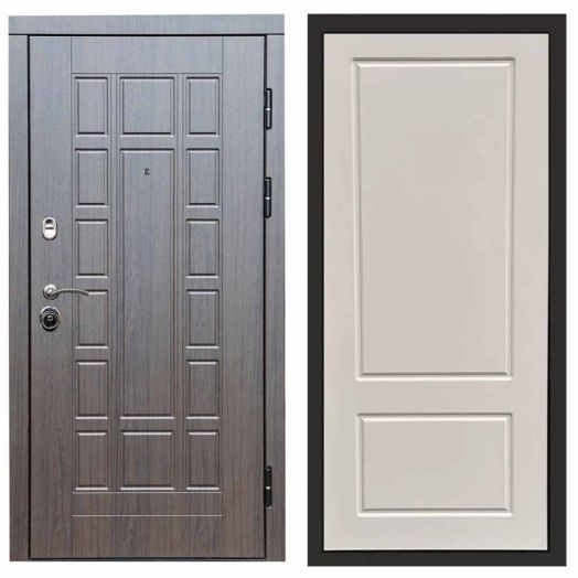 Входная дверь Termo-door Виргиния Венге - Марсель Слоновая кость